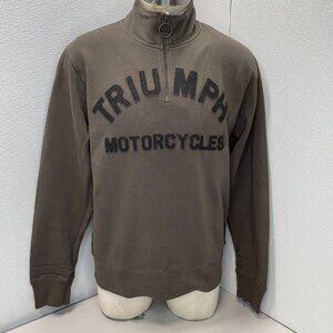 Triumph “Ribble” Quarter Zip Cotton Sweatshirt – Size XL (NWT)